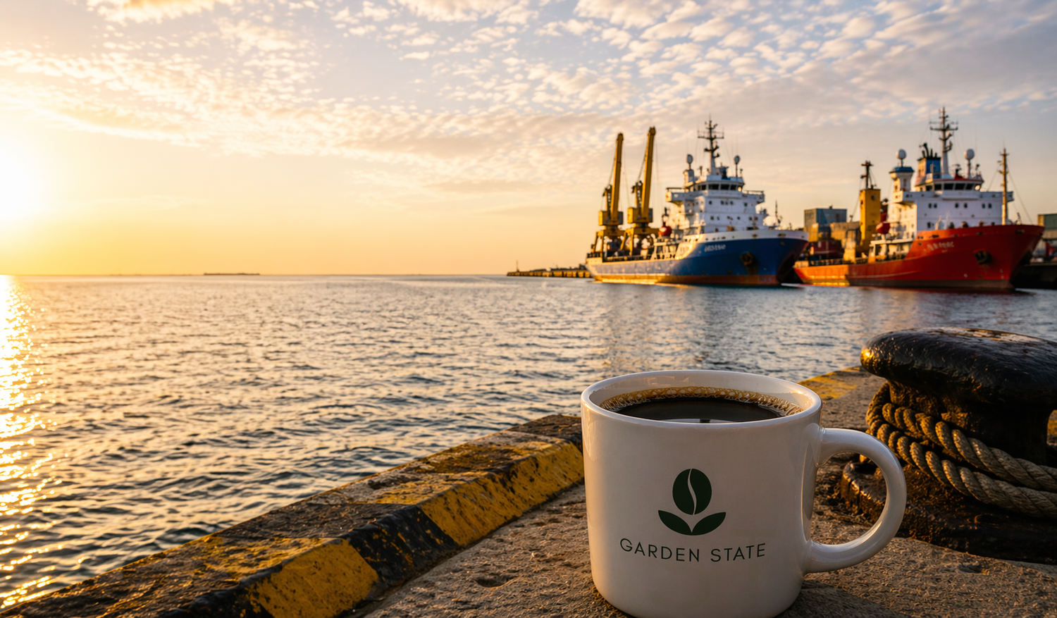 How Coffee Is Supplied to Ships and Offshore Vessels
