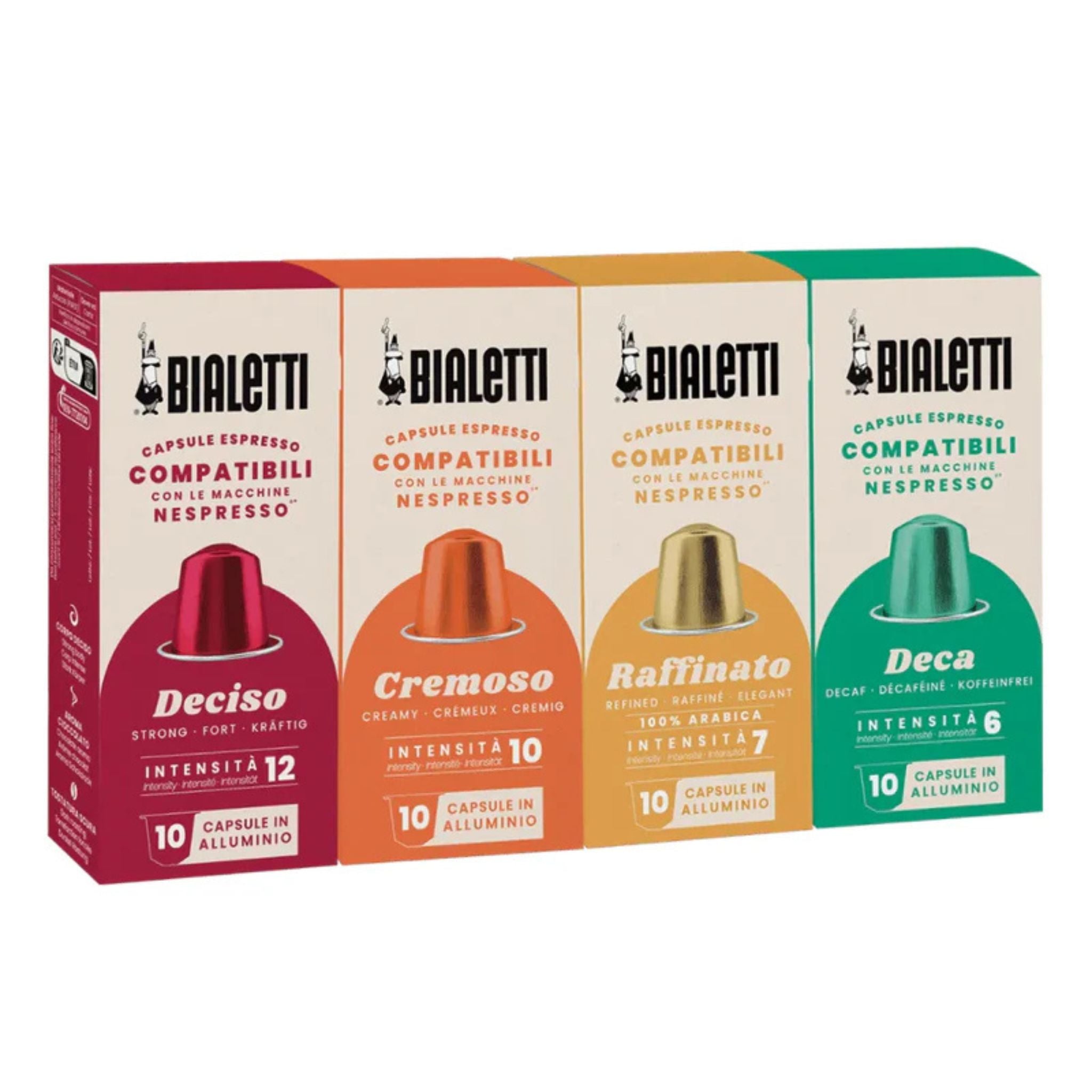 Bialetti Cremoso Nespresso compatible Coffee Capsules (pack of 10)