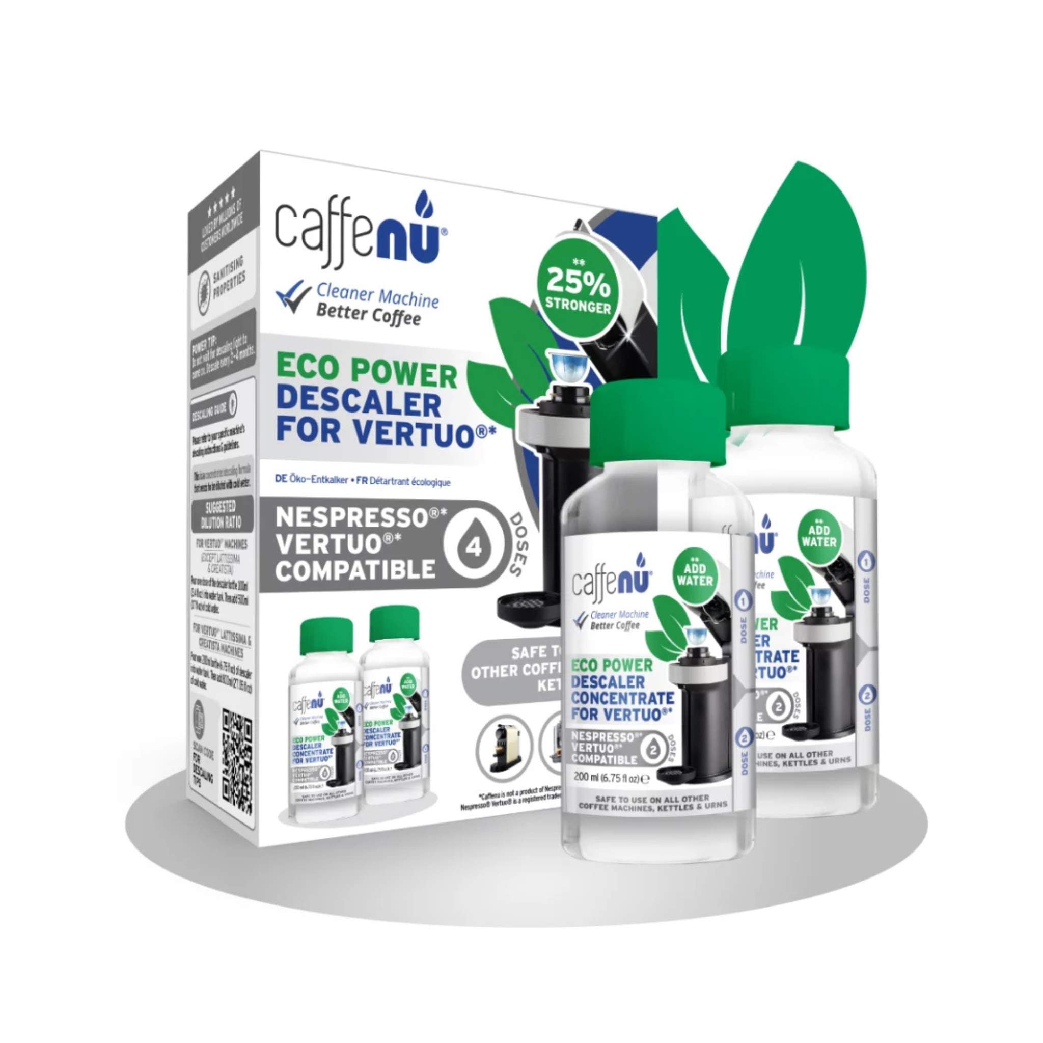 Caffenu Eco Power Descaler for Nespresso Vertuo Line