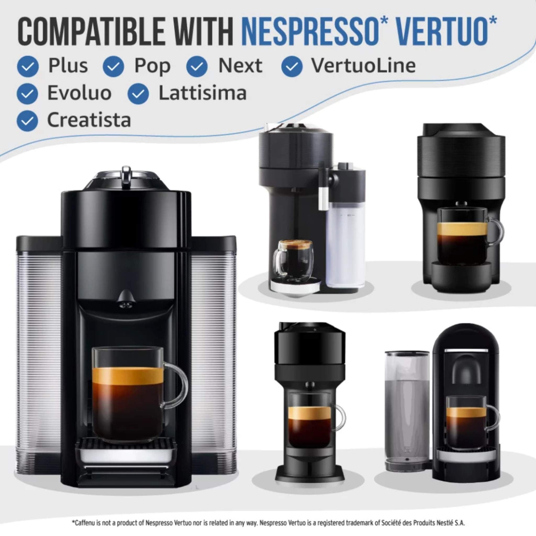 Caffenu Eco Power Descaler for Nespresso Vertuo Line