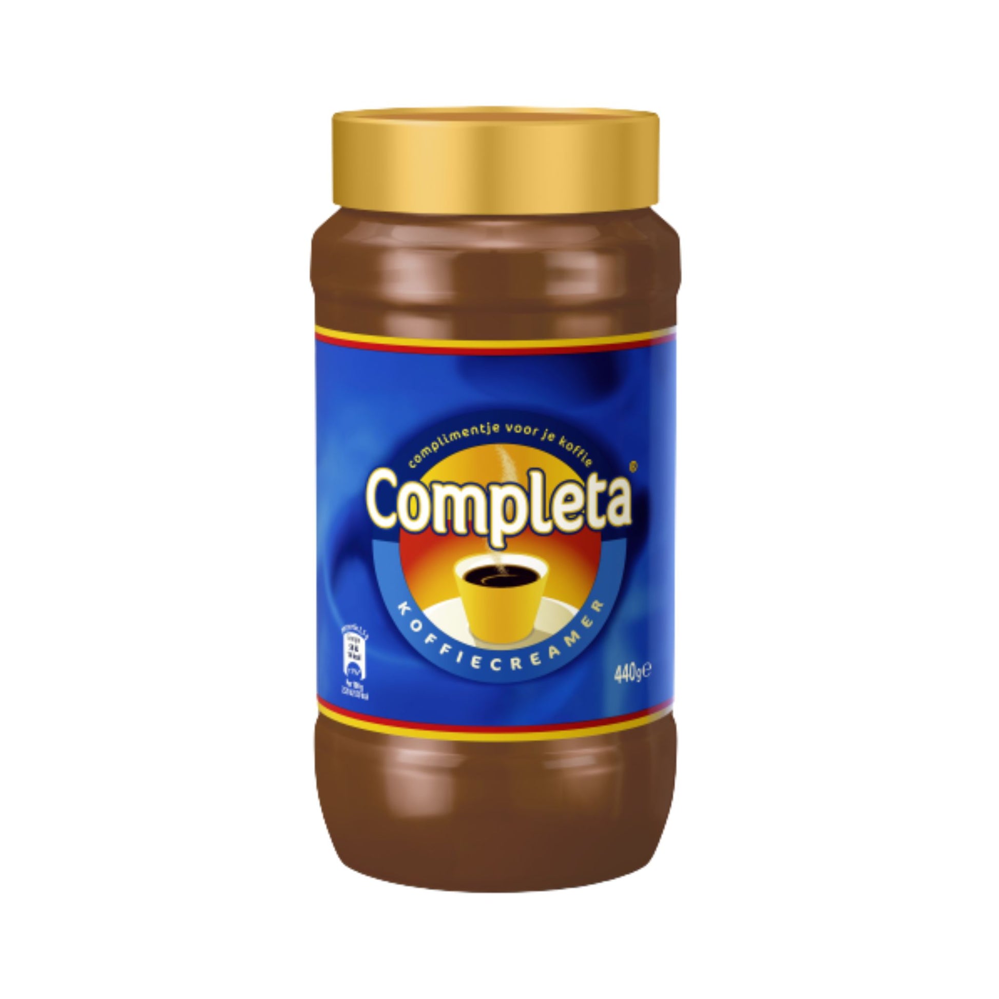Friesche Vlag Completa coffee creamer 440g bulk pack for B2B use in offices hospitality and maritime supply smooth long shelf life non dairy creamer for consistent coffee service in Singapore