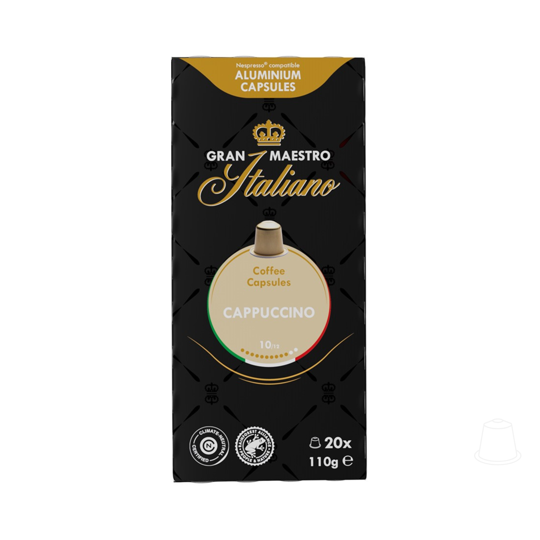 Gran Maestro Italiano, Pack of 20 Nespresso Compatible Capsules