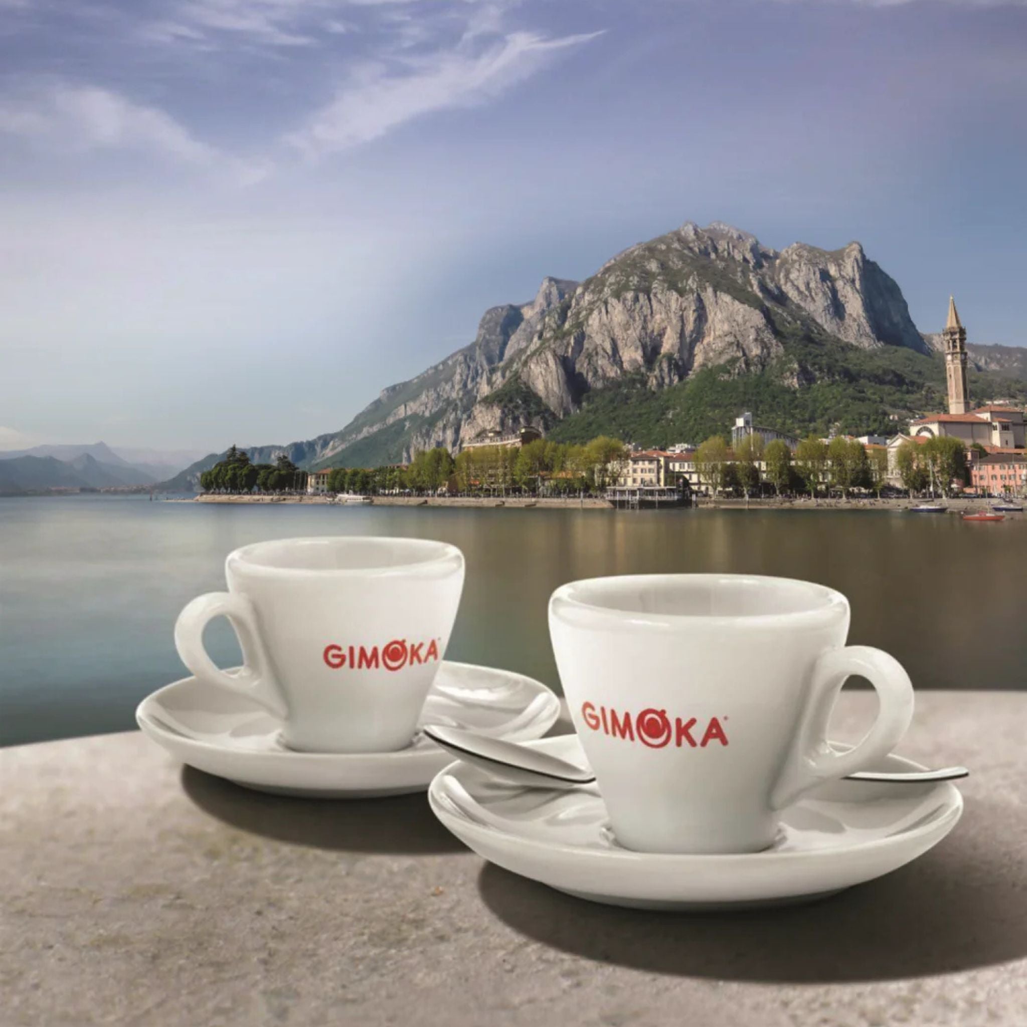 Gimoka Gran Bar whole coffee beans 1kg medium roast Italian espresso blend with Indonesian Arabica and Brazilian Robusta. Strong 12/13 intensity coffee beans for espresso machines and office coffee supply in Singapore.