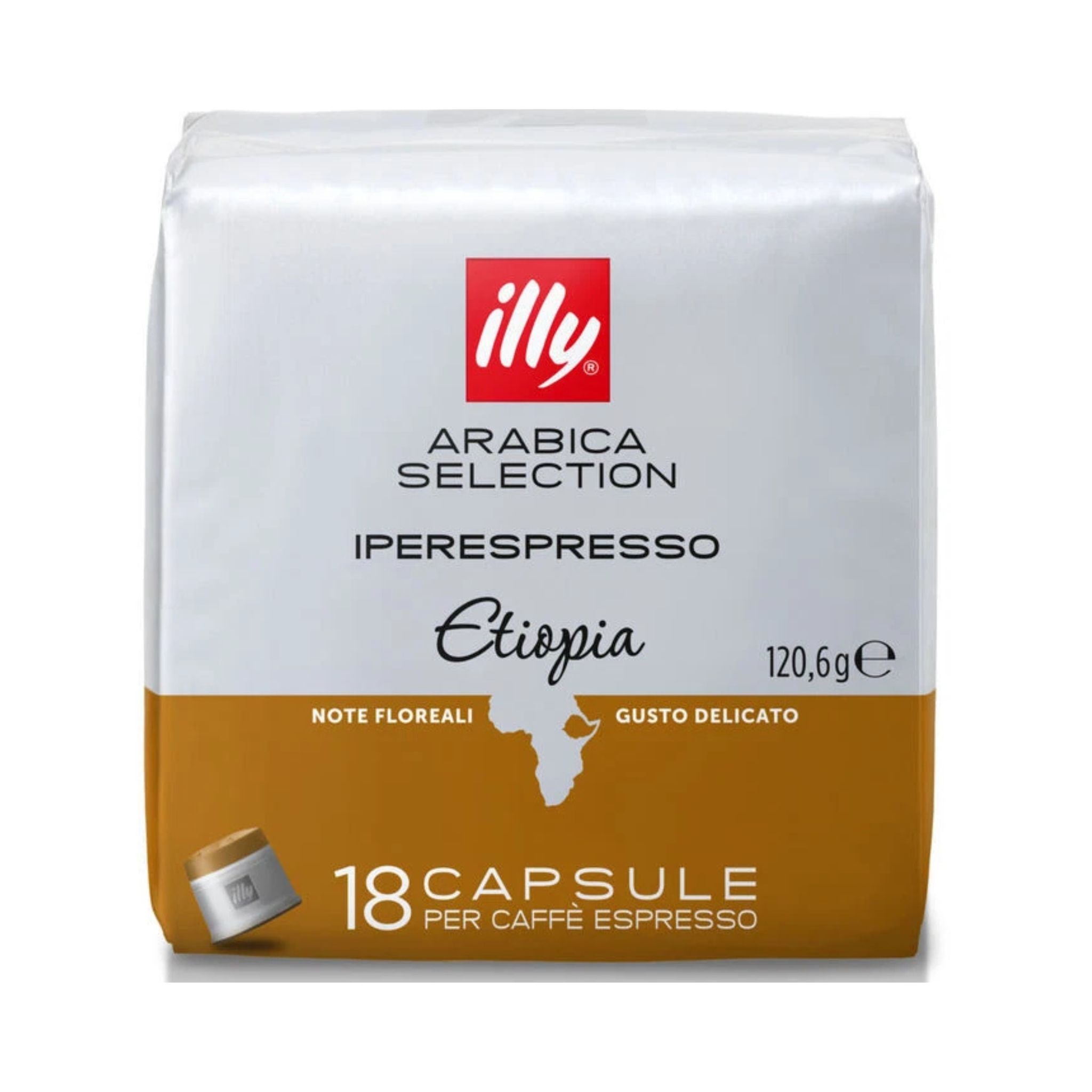 GardenState, wholesale european coffee. Illy Arabica Selection Etiopia Iperespresso capsules.