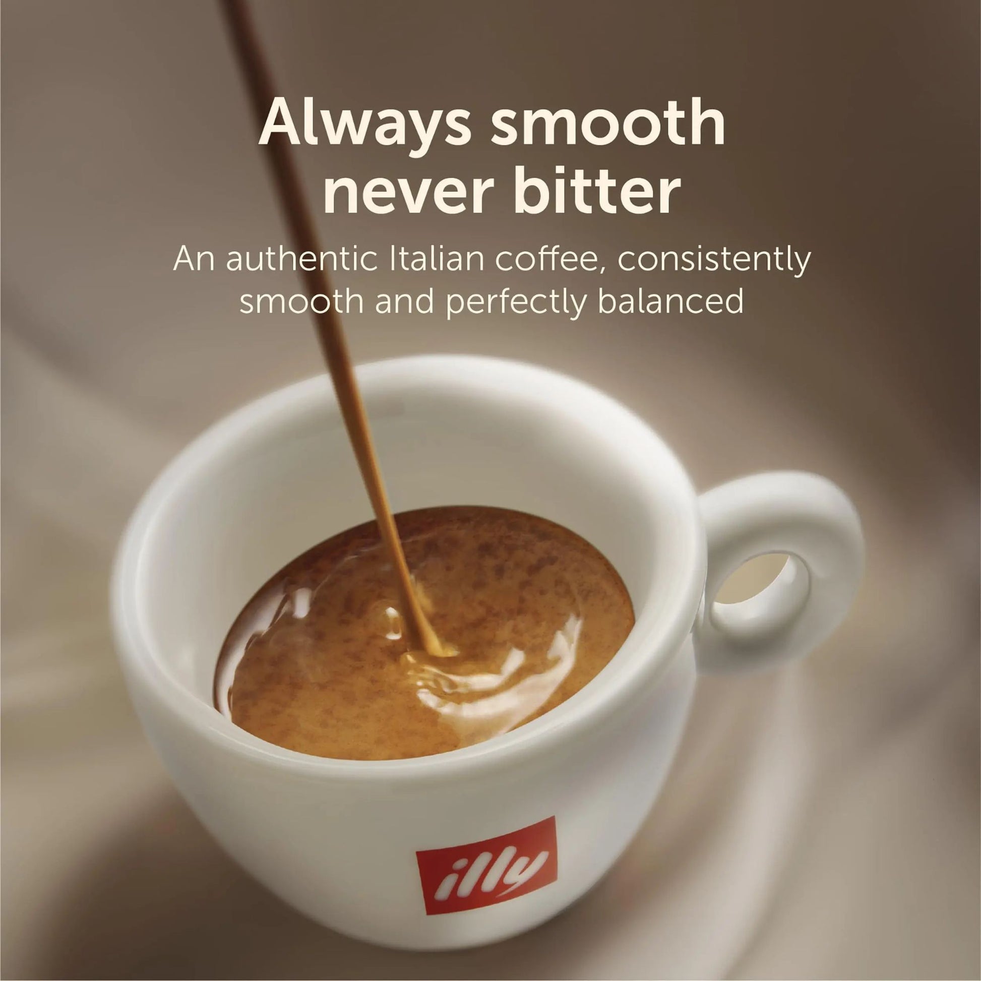 GardenState, Illy Iperespresso Classico Espresso Capsules, medium roast, 18 pack, smooth and balanced taste with notes of caramel, orange blossom, and jasmine.