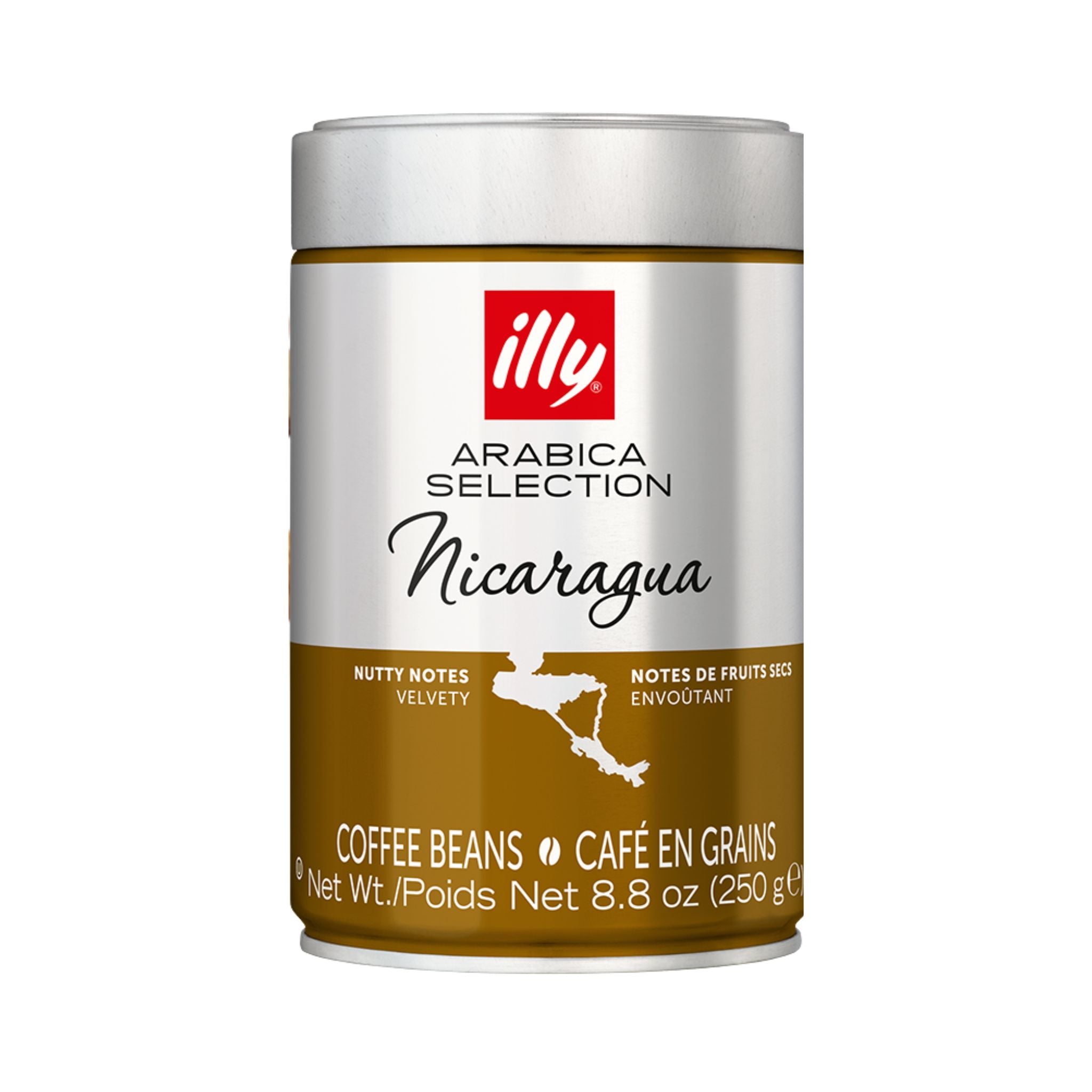 Illy Whole Coffee Beans - Tin 250 gr