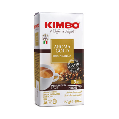 Kimbo Aroma Gold Ground Coffee (250 g)