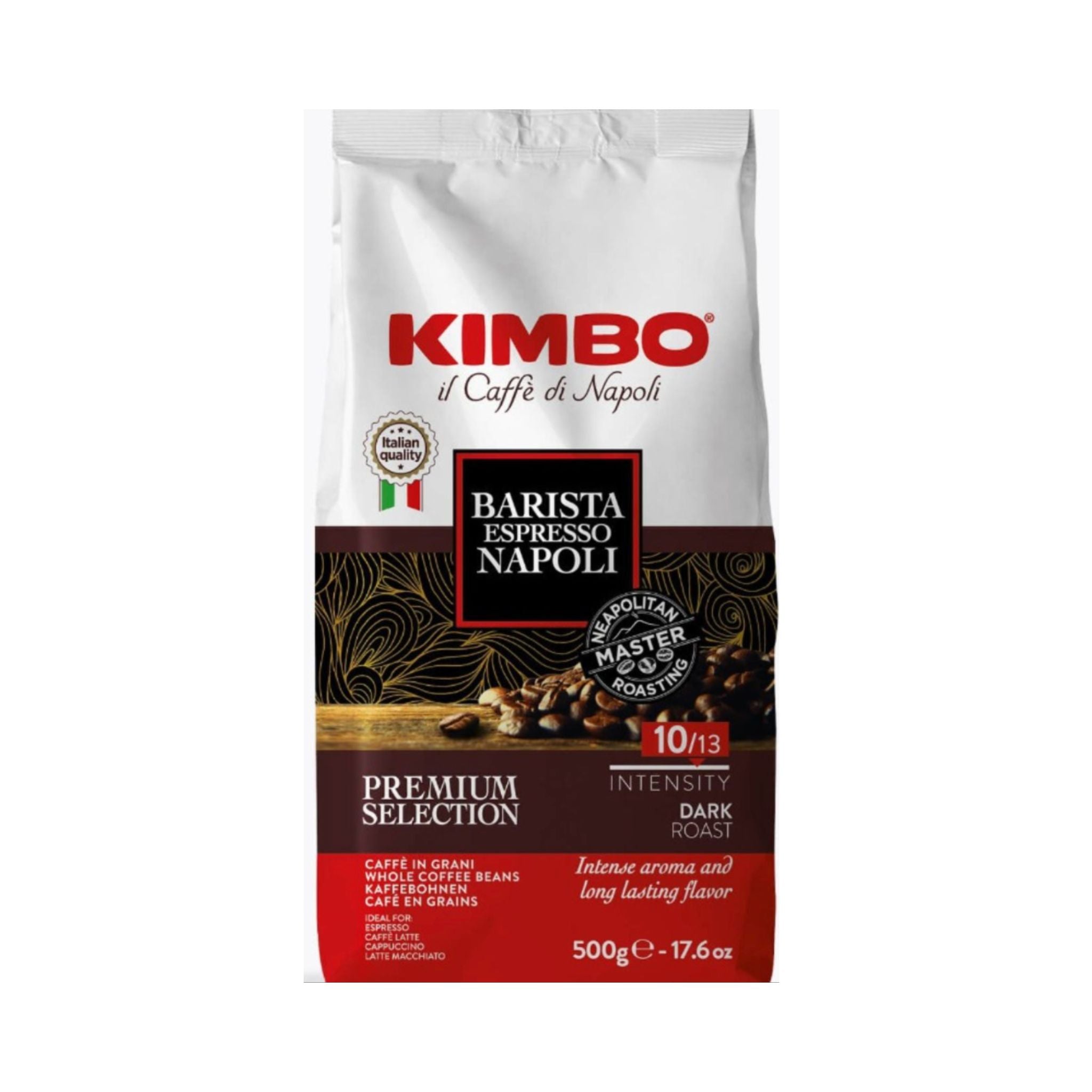 Kimbo Barista Espresso Napoli Whole Coffee Beans (500 g)
