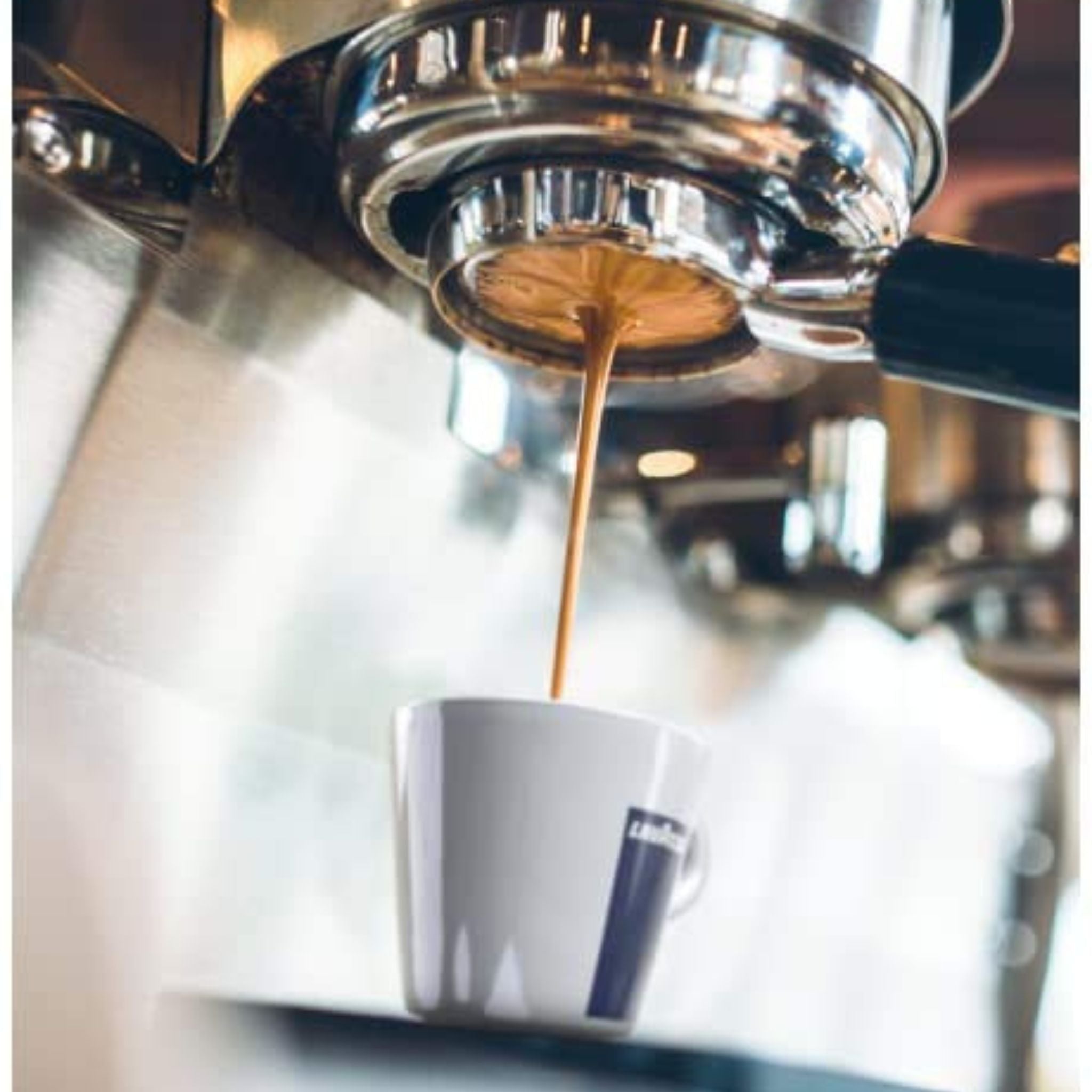 GardenState, Lavazza Top Class 1KG whole coffee beans, medium roast with 50% Arabica and 50% Robusta. Full-bodied blend with notes of dark chocolate and cinnamon. Ideal for espresso and drip coffee. Roasted in Italy. Intensity 7/10.