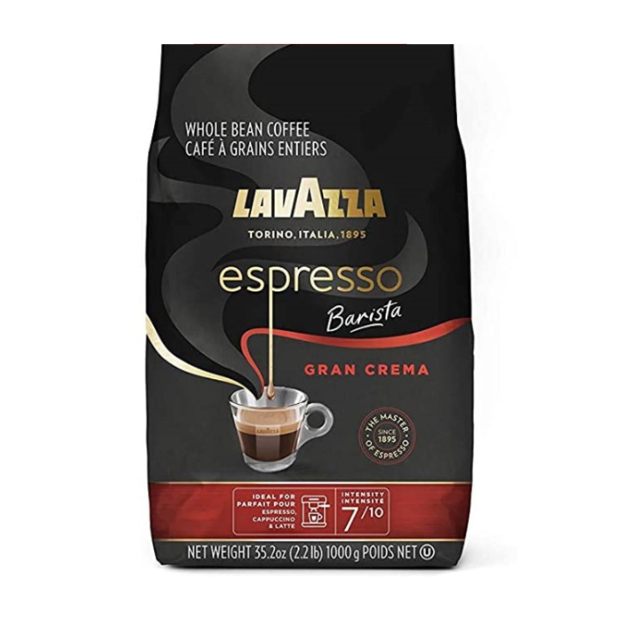 GardenState, Premium Italian whole bean coffee offering a rich, rounded flavor with notes of dried fruits, flowers, and nuts. Medium roast (7/10 intensity) ideal for espresso machines. Smooth, balanced aftertaste and a velvety crema, crafted in Italy. Perfect for cafés, offices, and coffee lovers seeking barista-quality espresso.