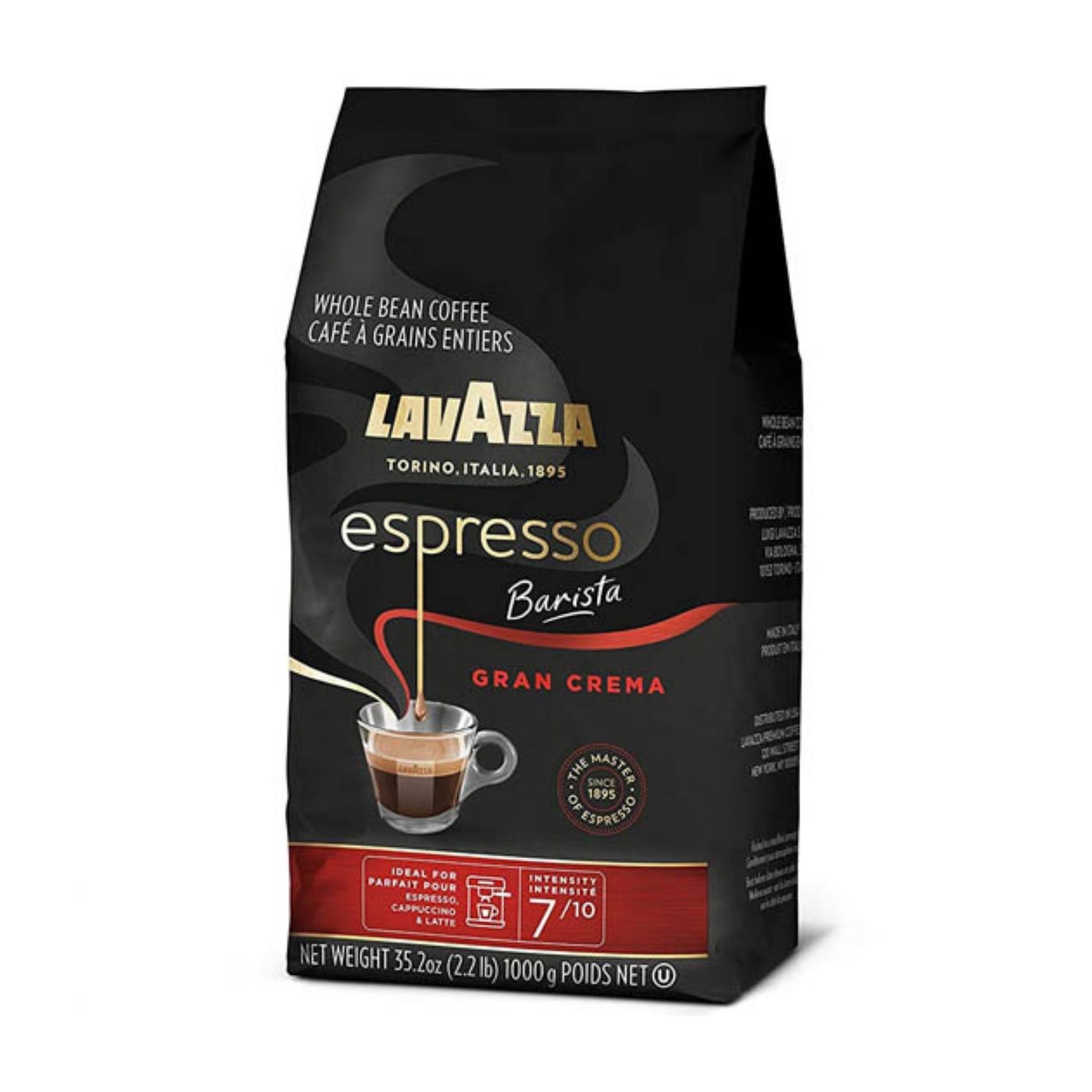 GardenState, Premium Italian whole bean coffee offering a rich, rounded flavor with notes of dried fruits, flowers, and nuts. Medium roast (7/10 intensity) ideal for espresso machines. Smooth, balanced aftertaste and a velvety crema, crafted in Italy. Perfect for cafés, offices, and coffee lovers seeking barista-quality espresso.