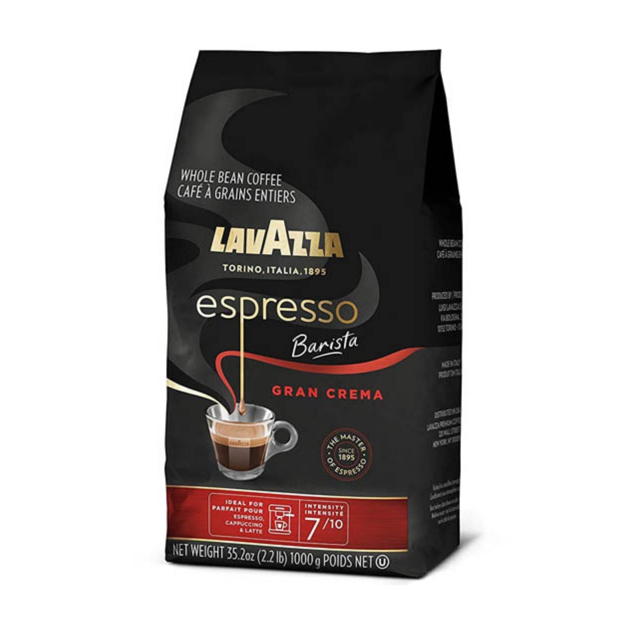 GardenState, Premium Italian whole bean coffee offering a rich, rounded flavor with notes of dried fruits, flowers, and nuts. Medium roast (7/10 intensity) ideal for espresso machines. Smooth, balanced aftertaste and a velvety crema, crafted in Italy. Perfect for cafés, offices, and coffee lovers seeking barista-quality espresso.