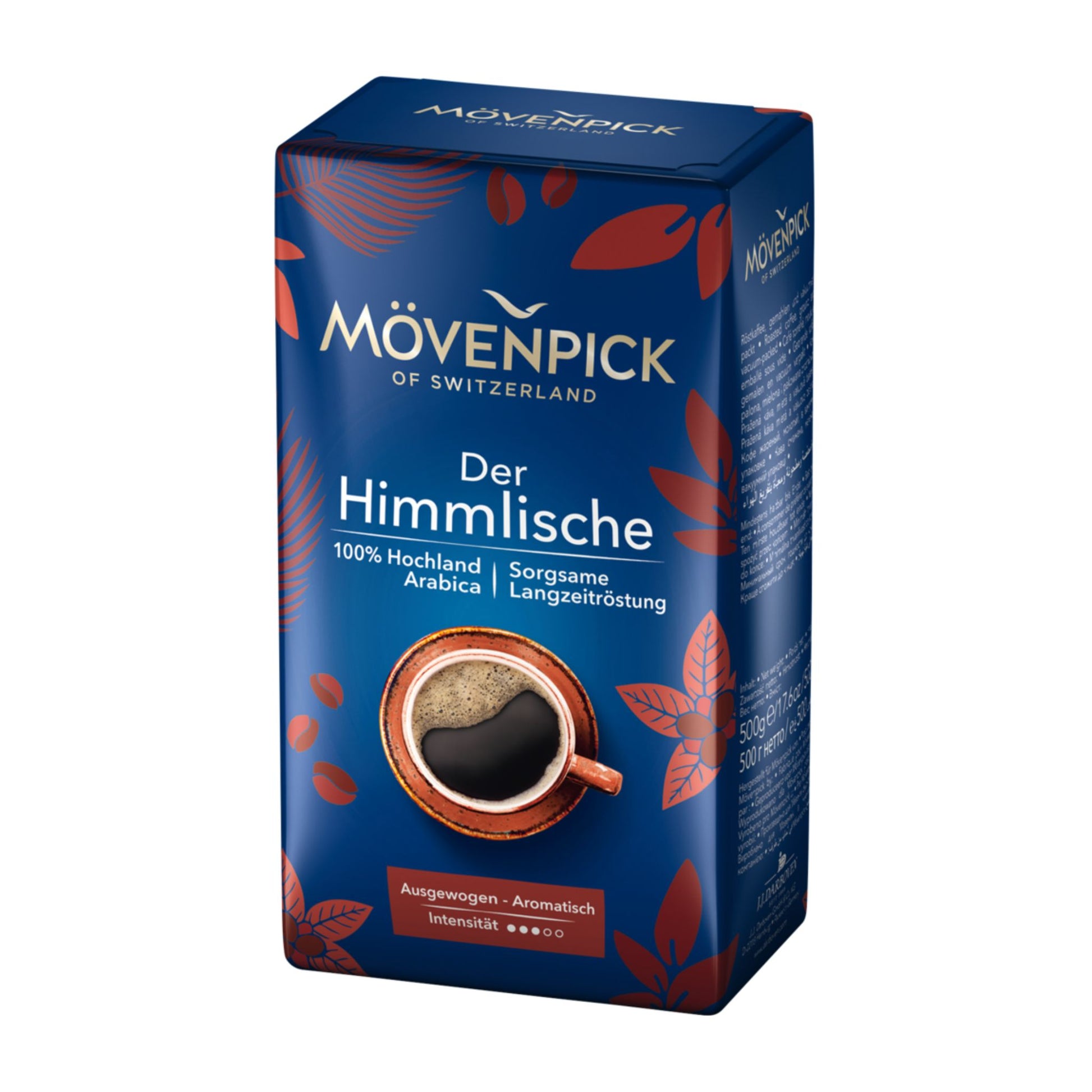 GardenState, Mövenpick Der Himmlische Ground Coffee 500g pack – premium 100% Arabica beans with a balanced flavor and rich aroma, ideal for professional use.