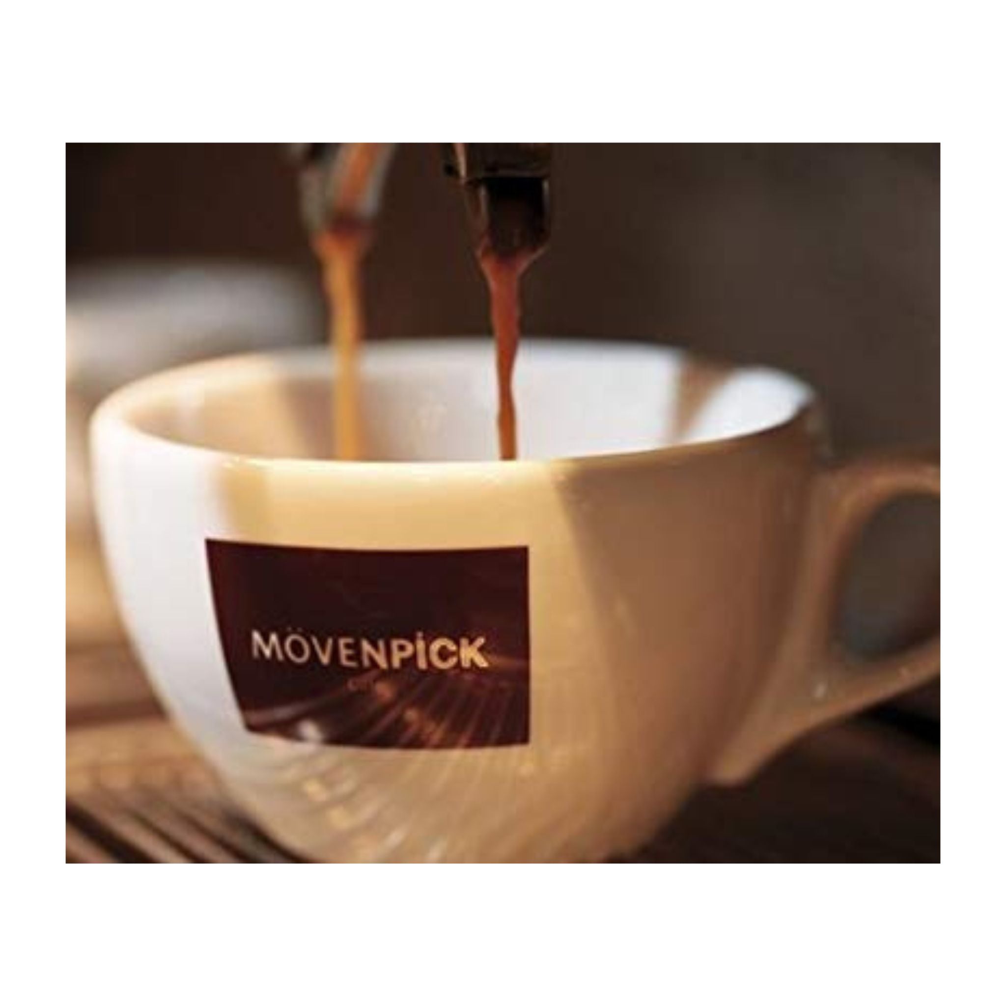 GardenState, Mövenpick whole coffee beans, Rainforest Alliance certified. Roasted in Switzerland. Ideal for crema and milk-based coffee drinks.