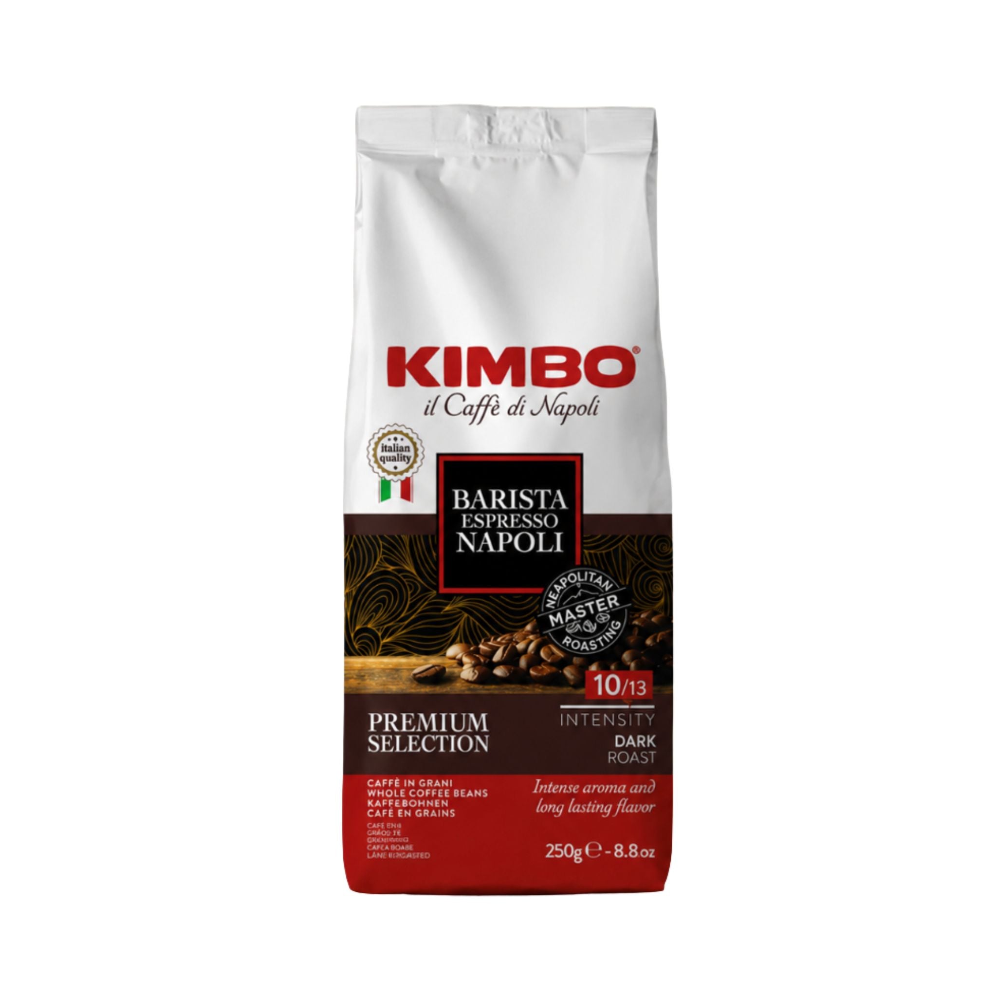 Kimbo Barista Espresso Napoli Whole Coffee Beans (250 g)