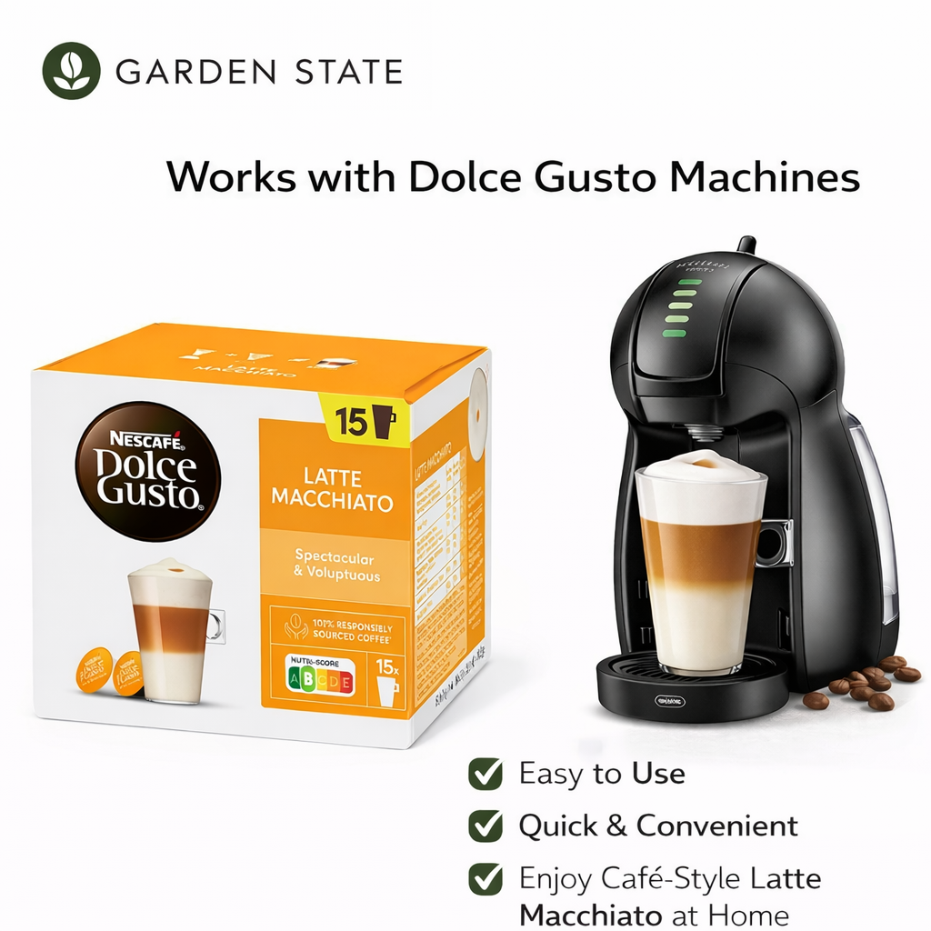 Nescafe Dolce Gusto Latte Macchiato XL Coffee Cups (pack of 15)