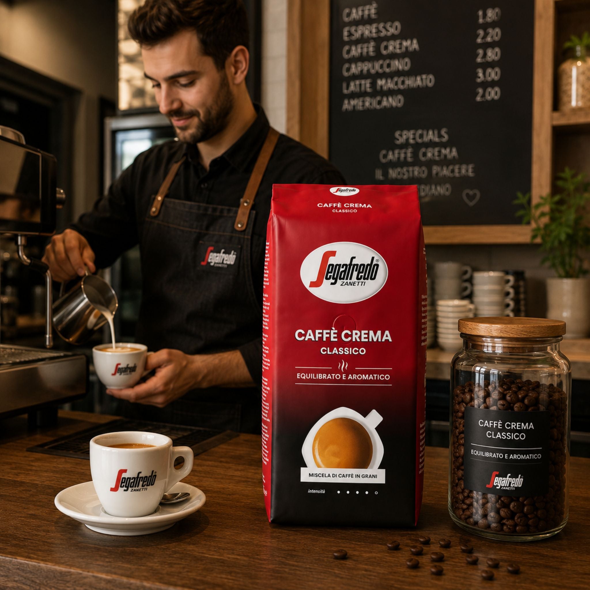 Segafredo, Italian coffee supply for baristas Singapore. Premium coffee for cafe, restaurant and businesses. 