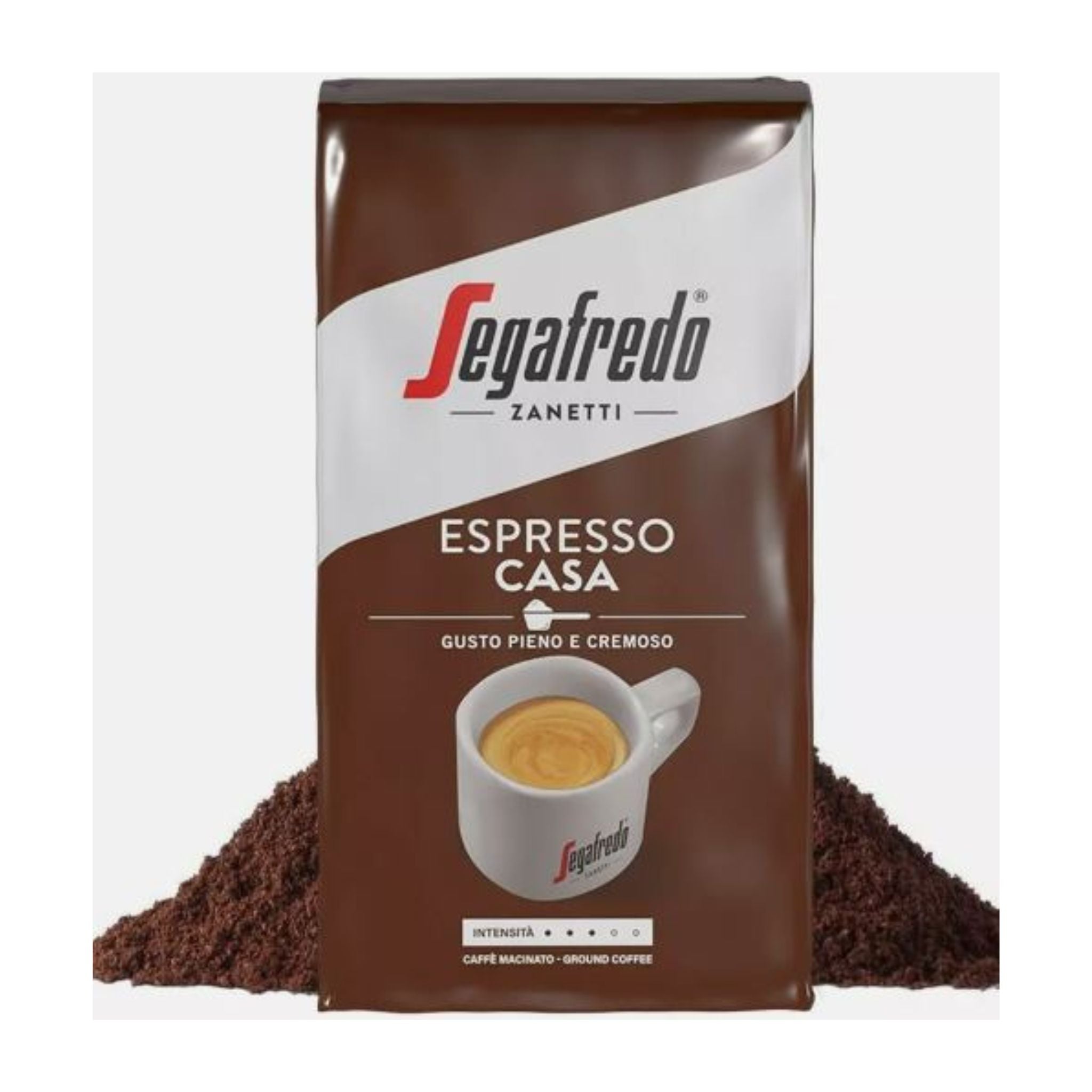 Segafredo Espresso Casa Gusto Pieno E Cremoso Ground Coffee (250 g)