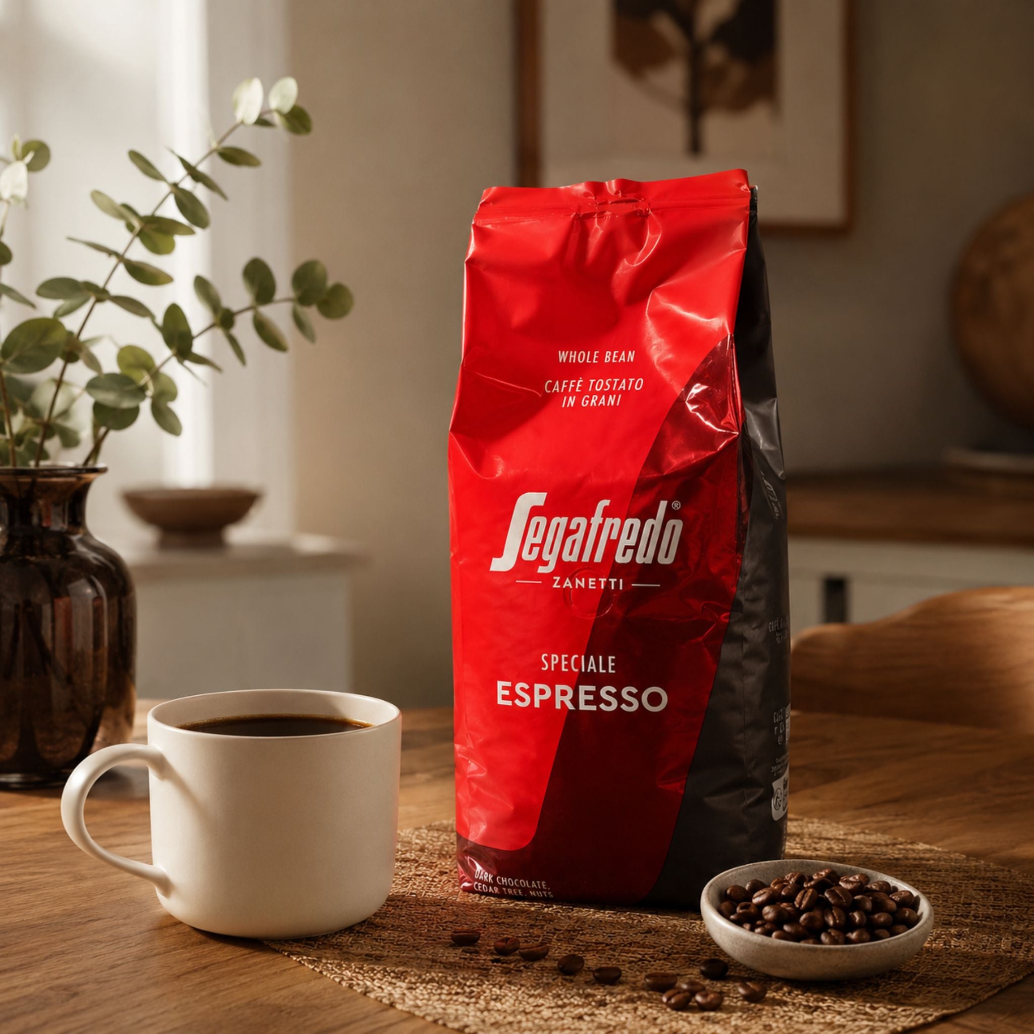 Segafredo Speciale Espresso Whole Coffee Beans (1 kg)