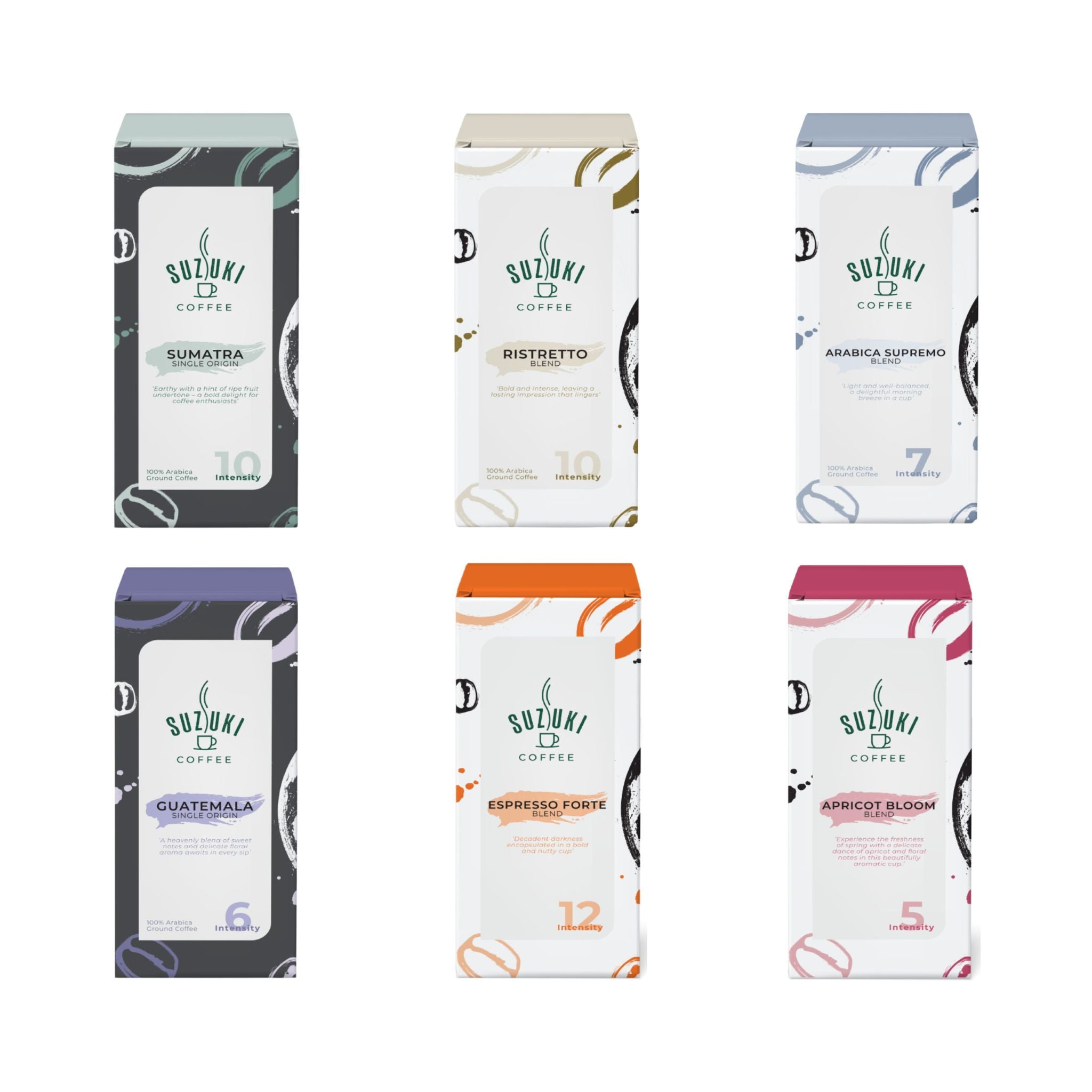 Suzuki Coffee - pack of 10 Nespresso Compatible Capsules