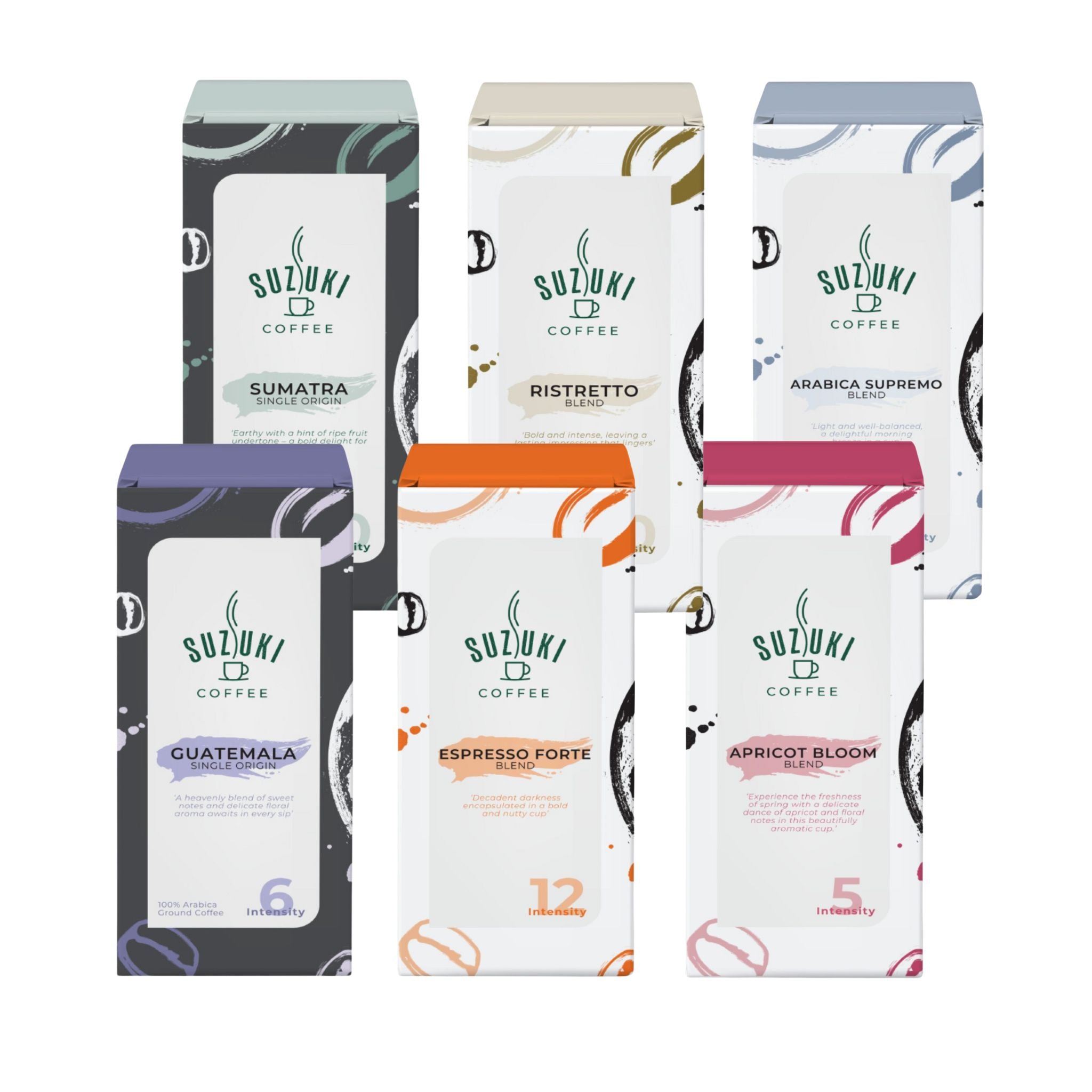 Suzuki Coffee - pack of 10 Nespresso Compatible Capsules