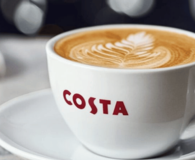 GardenState, Costa Coffee Mocha Italia Dark Roast whole beans, 1kg bag. A bold blend of Arabica and Robusta with notes of dark chocolate and tobacco. Ideal for espresso, cappuccino, and latte drinks.