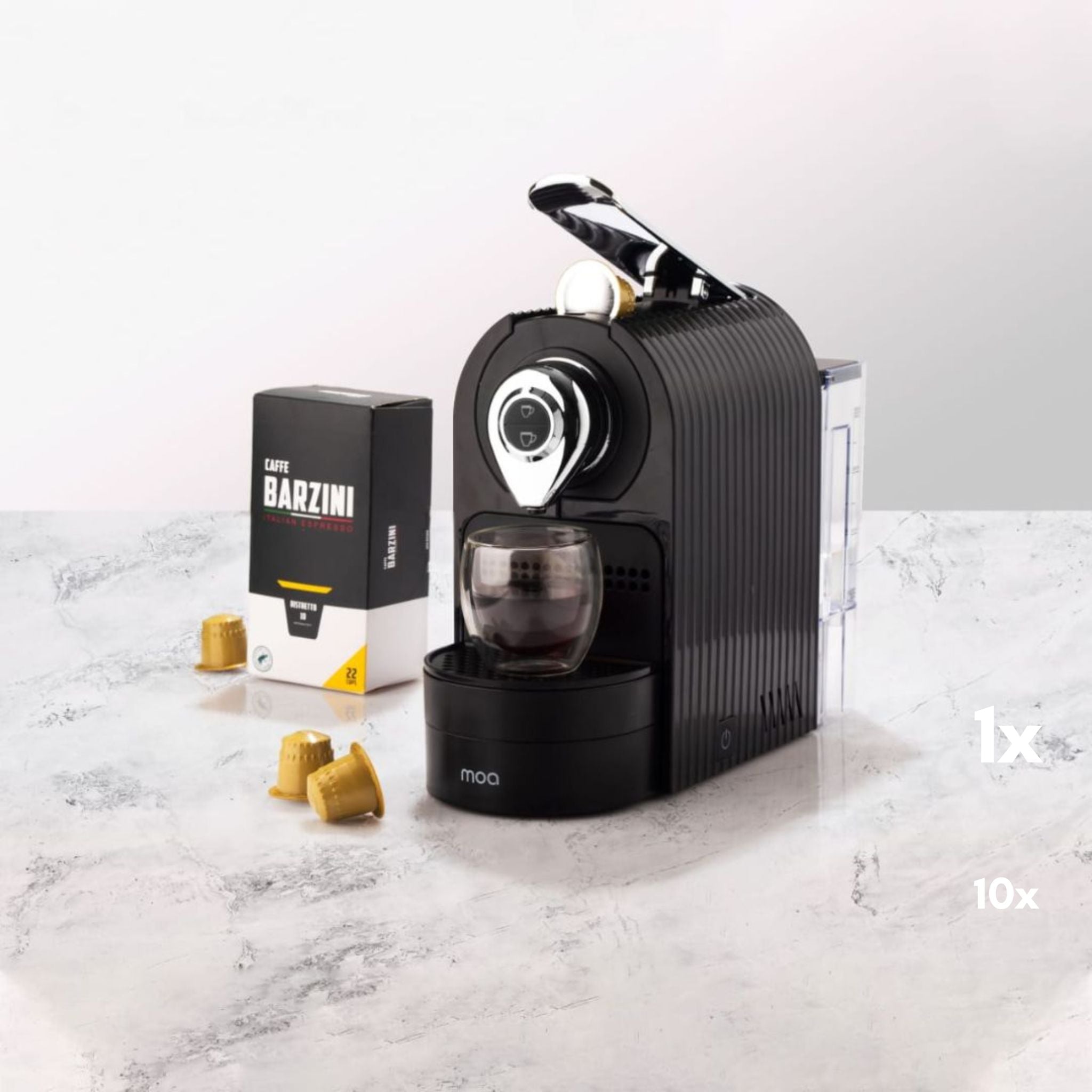 Barzini – Pack of 22 Nespresso Original Compatible Coffee Capsules